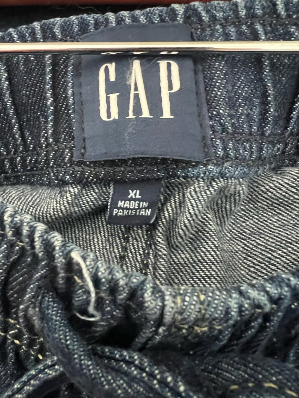 Gap Mid Rise Easy Horseshoe Jeans Dark Indigo NWT - Picture 6 of 7
